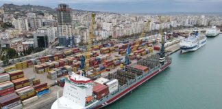 Durrës, rreth 1.7 milionë tonë mallra me konteinerë u përpunuan në 10 muaj