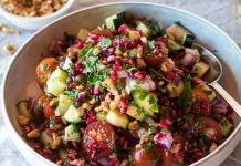 Sallatë Me Ullinj, Arra Dhe Shegë – Një Shije e Munguar Nga Tryeza Juaj