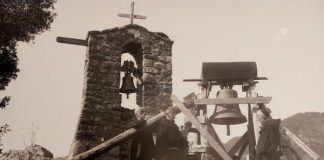 Kisha e Manastirit të Rubikut në foton e dinastisë Marubi