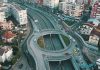 Nis betonimi i këmbëve të urës që lidh lotet 4 dhe 5 të Unazës së Madhe të Tiranës