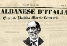 Përvjetori i gazetës së parë shqiptare “L’albanese d’Italia”