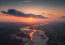 Bukuri mbresëlënëse të peizazhit rreth Vjosës