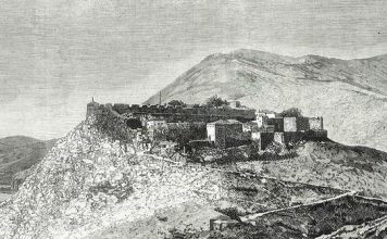 Fortesa e Shkodrës në gravurën e vitit 1877 të bibliotekës së Firences