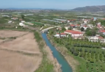 Ujëmbledhësi i Thanës, furnizon me ujë mbi 40 mijë ha toka bujqësore në Myzeqe