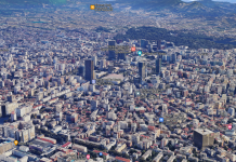 Tashmë edhe Tirana në 3D google map