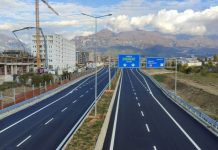 Pamje nga unaza verilindore e Tiranës