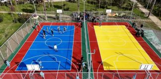 Durrësit i shtohen dy fusha moderne basketbolli