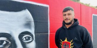 Murale në Vlorë me portretet e 40 firmëtarëve të Aktit të Pavarësisë