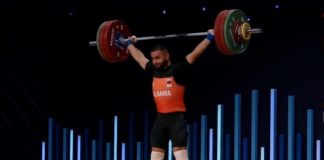 Botërori i peshëngritjes, Briken Calja renditet i katërti në shkëputje