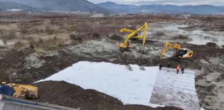 Kantieri i segmentit, Elbasan-Papër-Ura e Grykshit, pjesë e Korridorit VIII