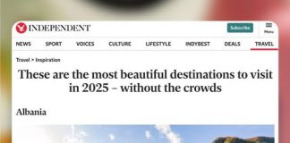 “The Independent” promovon Shqipërinë si destinacionin numër 1!