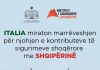 Senati italian miraton marrëveshjen për njohjen e kontributeve të sigurimeve shoqërore me Shqipërinë