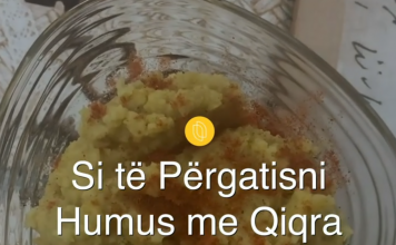 Si të përgatisni Humus me Qiqra