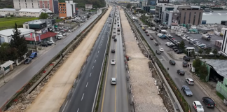 Kantieri i Superstradës Tiranë-Durrës