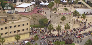 Nis nga Durrësi Giro d’Italia, 184 çiklistë nisin pedalimin drejt Tiranës